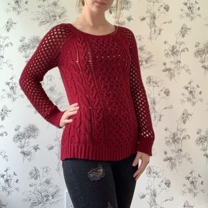 American Eagle Red Sweater